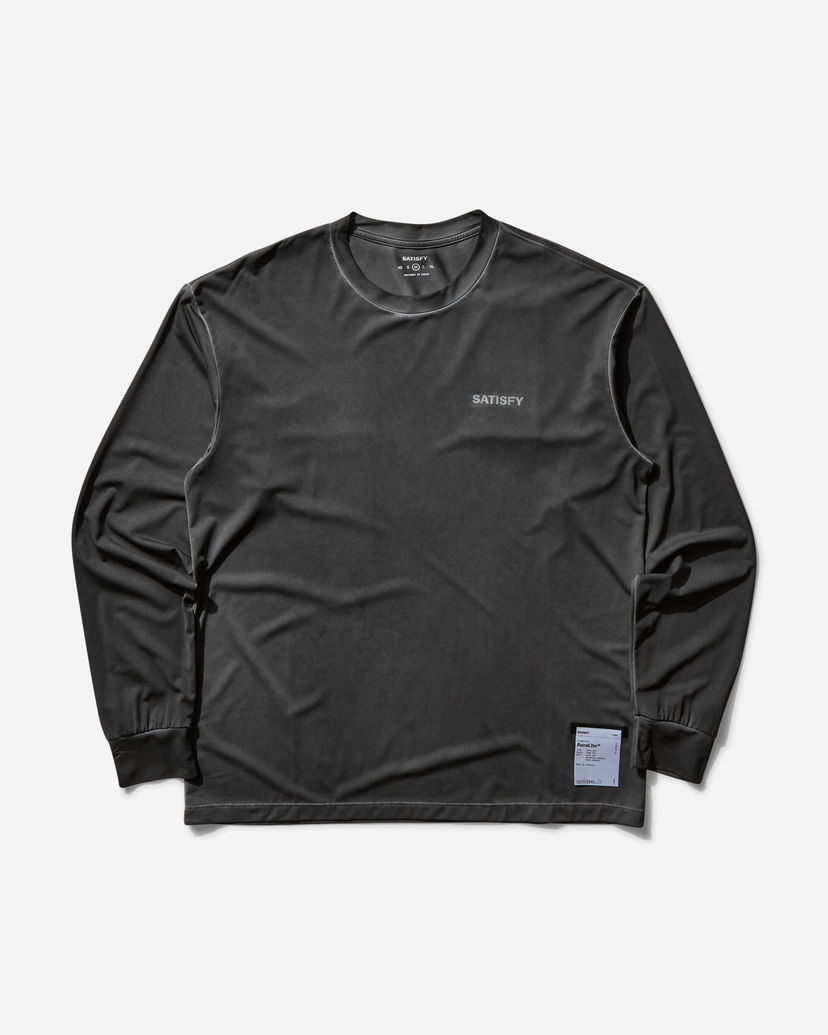 Majica kratkih rukava Satisfy AuraLite Long Sleeve T-Shirt Crna | 11001 PB-SAB