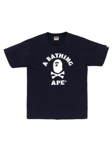 Majica kratkih rukava BAPE Captain Ape Crossbone Tee Tamnoplava | 4I72110005