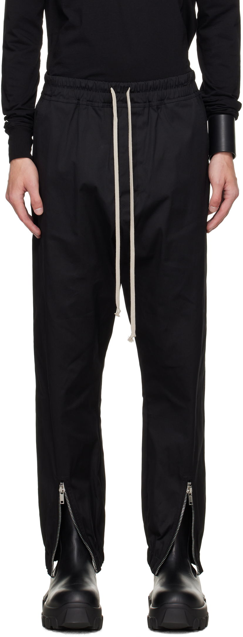 Trenirka Rick Owens Rick Owens Concordians Tecuatl Track Pants Crna | RU02E1331 TE