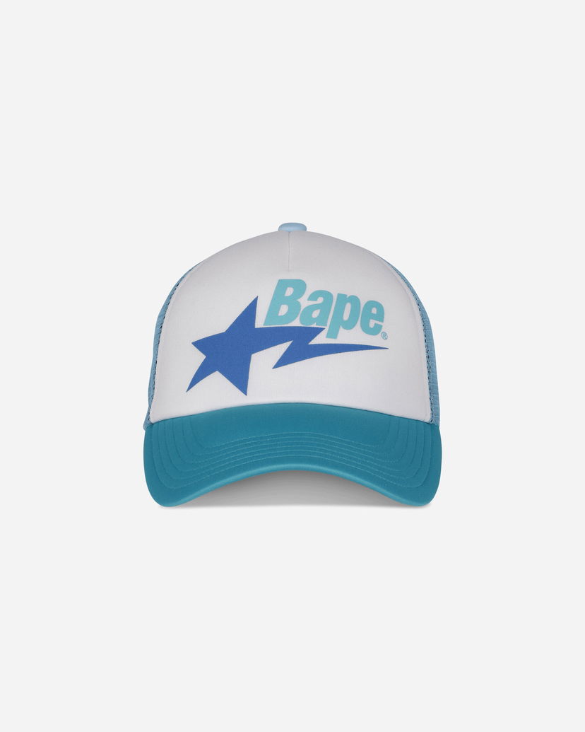 Kapa BAPE STA Mesh Cap Plava | 1L30180006 BLUE