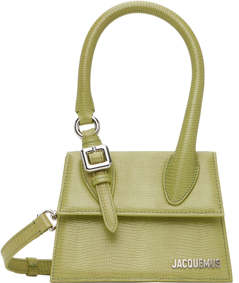 Ručna torbica Jacquemus Jacquemus 'Le Chiquito Moyen' Top Handle Bag Zelena | 25E233BA327-3235