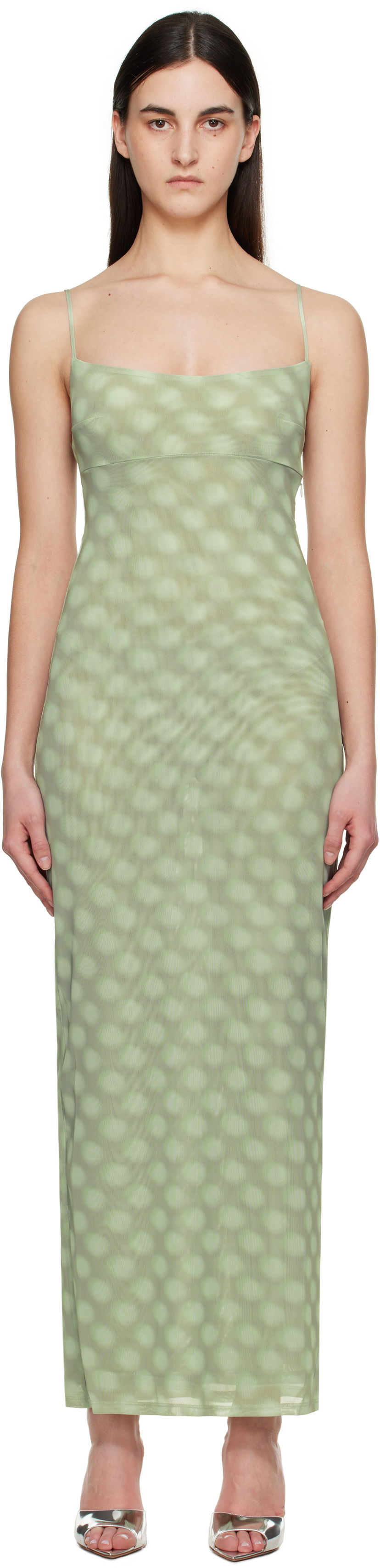 Haljina Miaou Miaou Thais Maxi Dress Zelena | 5019PM1MBD