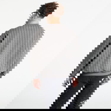 Dukserice Karl Kani Karl Kani Autograph Pinstripe Crewneck Sweatshirt Siva | PD00007594, 2