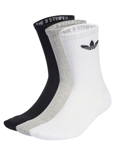 Čarape adidas Originals Trefoil Cushion Crew Socks - 3 pack Višebojno | IJ5614
