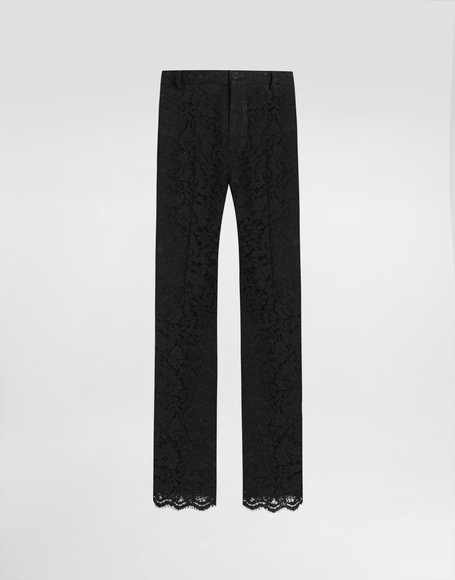 Hlače Dolce & Gabbana Dolce & Gabbana Cordonetto Lace Trousers Crna | GP07CTHLM5EN0000, 0
