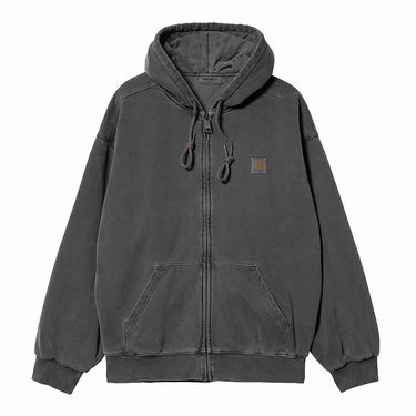 Dukserice Carhartt WIP Hooded Vista Jacket Vulcan-garment Dyed Siva | I029524.0WGGD, 1