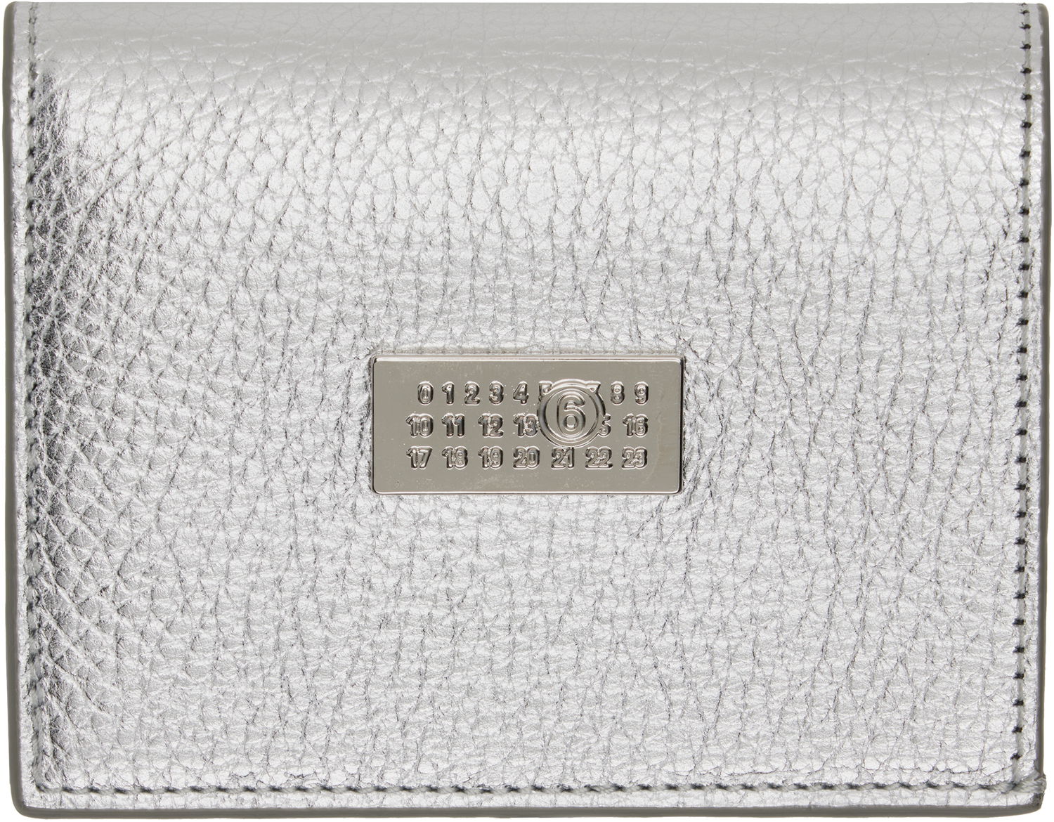 Novčanik Maison Margiela MM6 Maison Margiela Numeric Bifold Wallet Metalik | SA5UI0015 P8395, 0