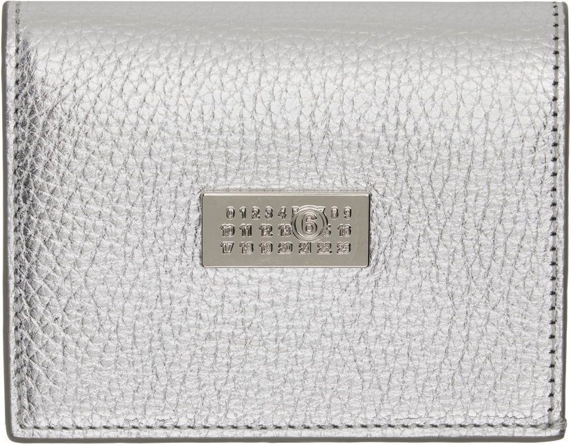 Novčanik Maison Margiela MM6 Maison Margiela Numeric Bifold Wallet Metalik | SA5UI0015 P8395