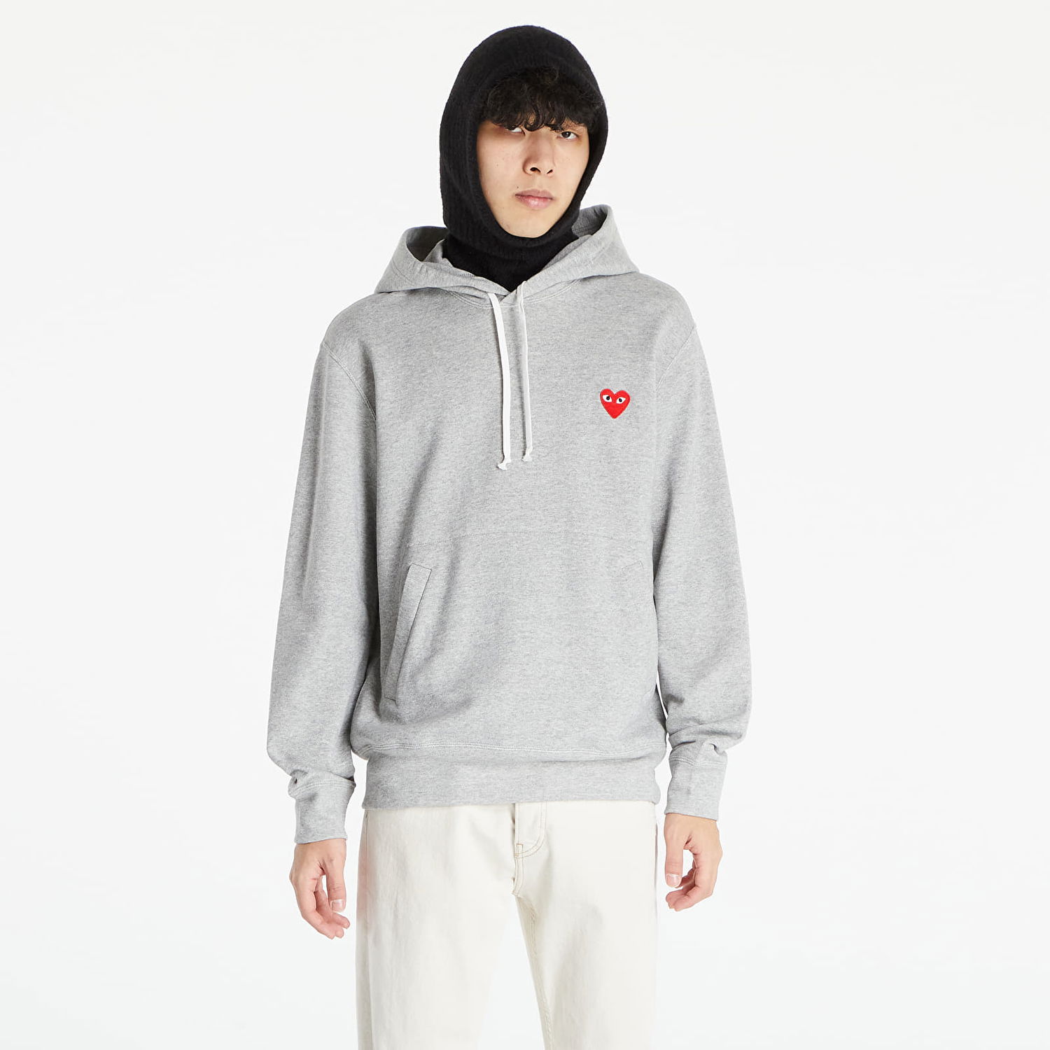 Dukserice Comme des Garçons PLAY Hoodie Siva | AZT170 Gray, 0