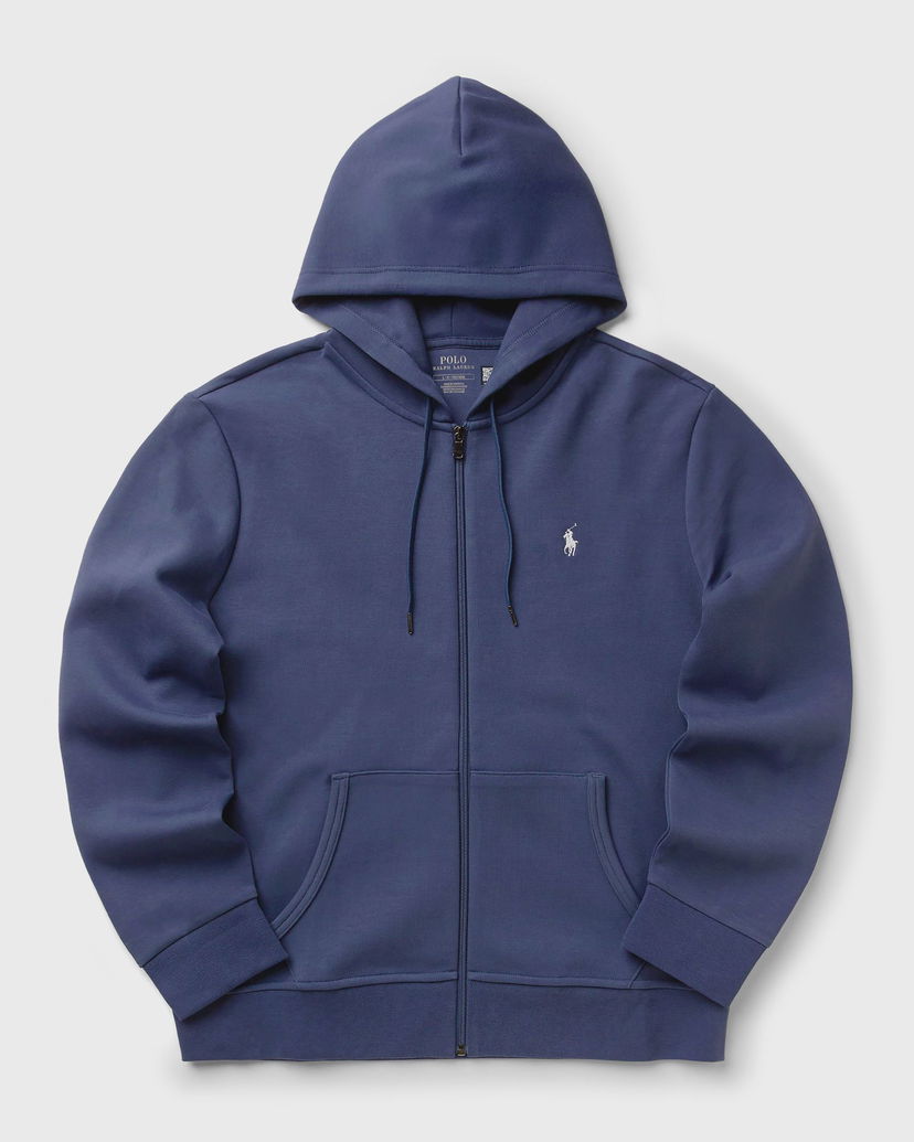 Dukserice Polo by Ralph Lauren Long Sleeve Hooded Full-Zip Sweatshirt Plava | 710881517071