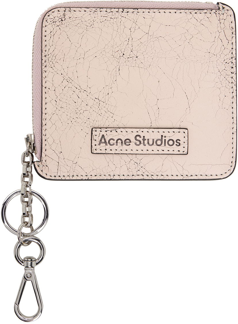 Novčanik Acne Studios Zip Leather Wallet Ružičasta | CG0242-