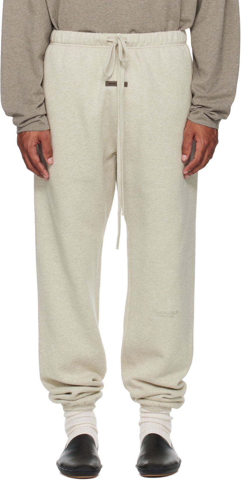 Trenirka Fear of God Fear of God ESSENTIALS Vintage Fleece Sweatpants Bež | 130SP258042F