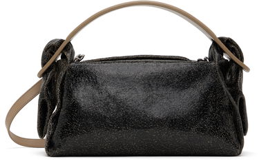 Ručna torbica KENZO Black Leather Shoulder Bag Crna | FF52SA818L08, 0