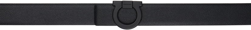 Pojasevi FERRAGAMO Ferragamo Fixed Gancini Reversible Belt Crna | 780180