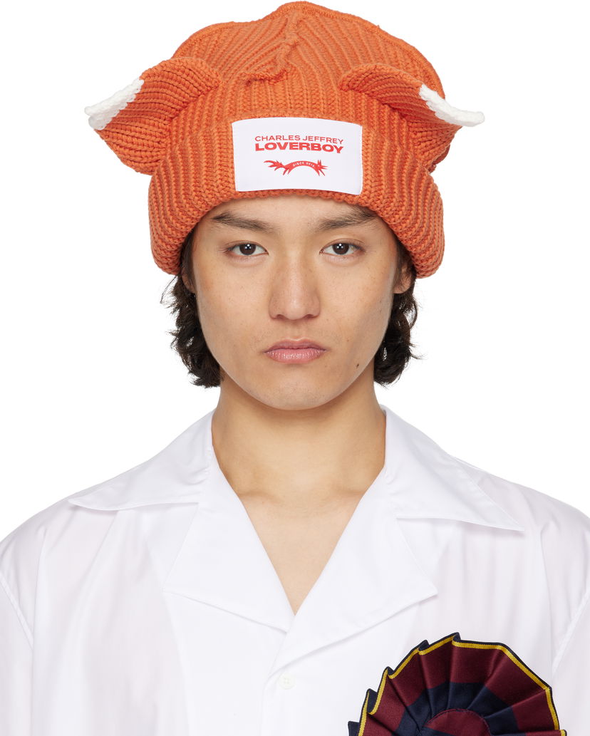 Kapica Charles Jeffrey Loverboy Charles Jeffrey LOVERBOY Chunky Ears Beanie Narančasta | 54130303