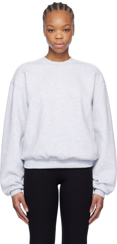 Džemper SKIMS SKIMS Fleece Classic Crewneck Sweatshirt Siva | PL-PLO-8367W, 0