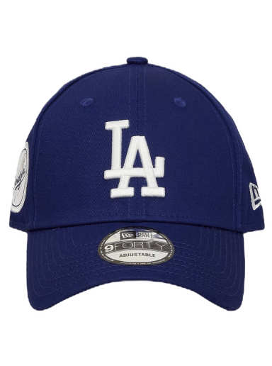 Kapa New Era LA Dodgers Team Side Patch 9FORTY Adjustable Cap Tamnoplava | 60364396 DRYWHI