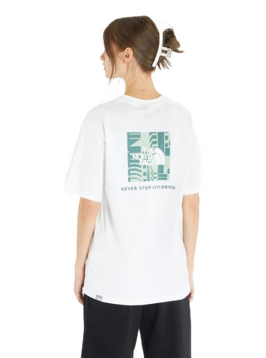 Majica kratkih rukava The North Face Relaxed Redbox Tee Bijela | NF0A4M5QO6R1