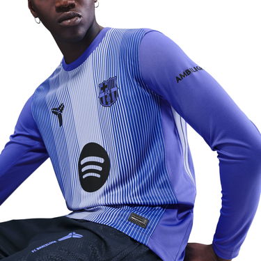 Dres Nike Nike x Kobe Dri-FIT FC Barcelona Stadium Away Long Sleeve Goalkeeper Jersey Ljubičasta | hq9290-511, 2