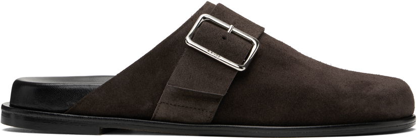 Odjeća Aeyde Aeyde Finja Suede Slip-On Loafers Smeđa | A11-FL-FAER08FL154-SS25-953-022