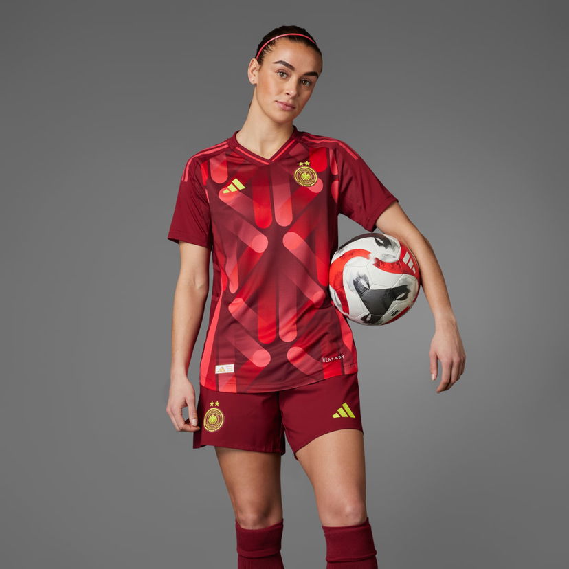 Trenerka adidas Performance Germany Women's Team Authentic Jersey Crvena | JF2606