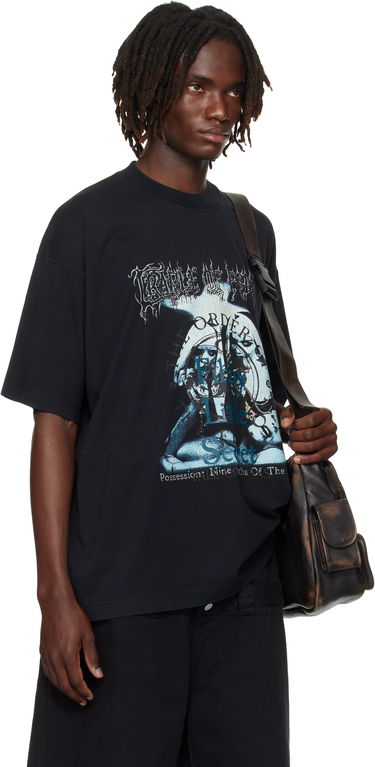 Majica kratkih rukava VETEMENTS VETEMENTS Cradle of Filth 'Filthy Secret' Oversized T-Shirt Crna | UCF76TR600B, 1