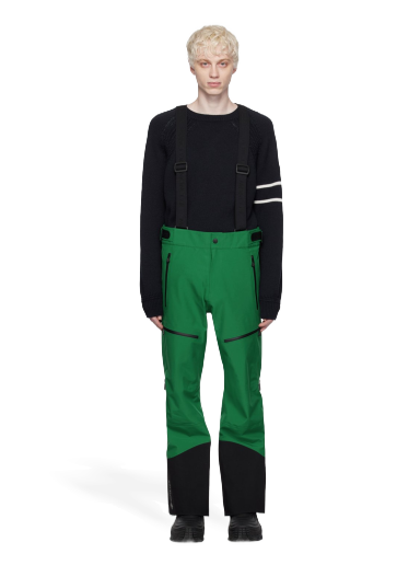 Hlače Moncler Grenoble Bootcut Ski Pants Zelena | I20972G00003596Y4