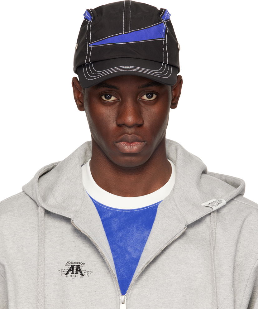 Kapa ADER ERROR Contrast Stitch Cap Crna | BN01SSHW0202BK