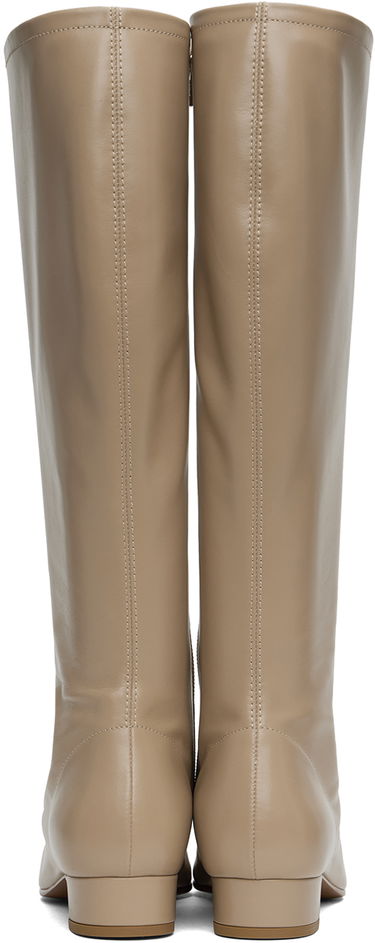 Odjeća BY FAR BY FAR Edie Tall Boots Bež | 23PFEDITPNAP, 1