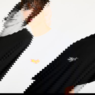 Majica kratkih rukava Marcelo Burlon Marcelo Burlon County Flame Boxy T-Shirt Crna | CMAA05AS25JER0071025, 1