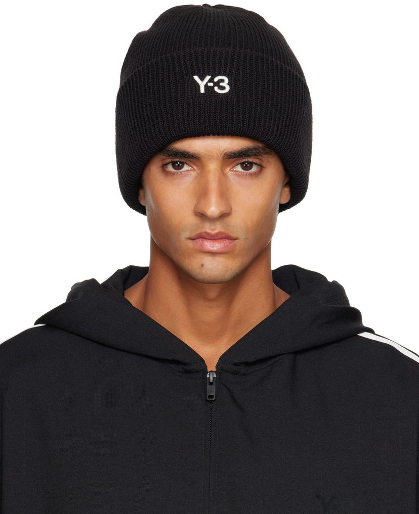 Kapica Y-3 Y-3 Classic Knit Beanie Crna | JW8963
