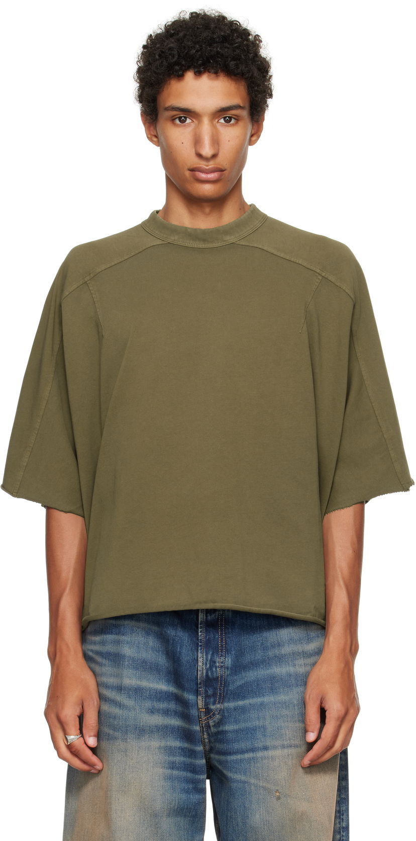 Majica kratkih rukava Entire Studios Entire Studios Heavy Dart T-Shirt Zelena | ES2487MI
