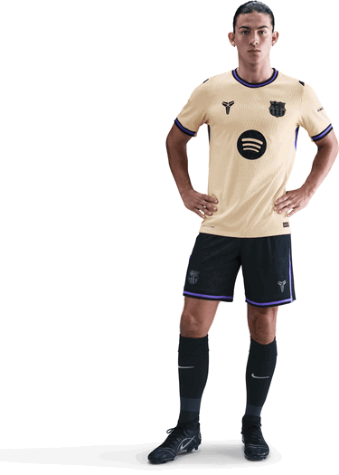 Dres Nike Nike x Kobe FC Barcelona Authentic Away Jersey Bež | hj4554-784, 3