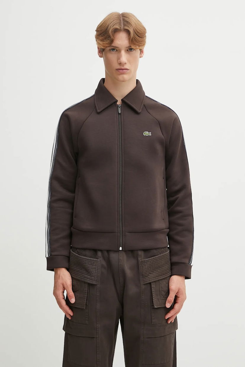 Jakna Lacoste Lacoste Track Jacket Smeđa | SH5927