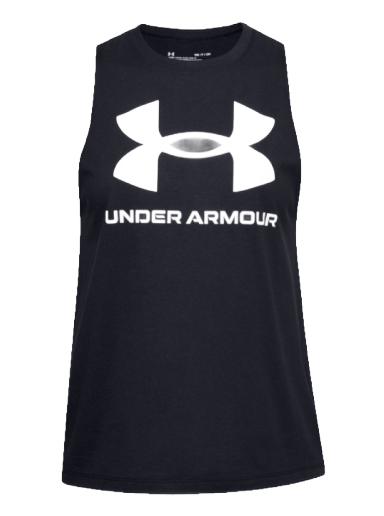 Majica bez rukava Under Armour Sportstyle Graphic Tank Top Crna | 1356297-001