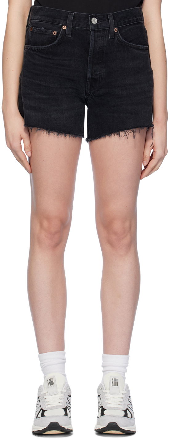 Kratke hlače AGOLDE Parker Denim Shorts Crna | A9010C-1157