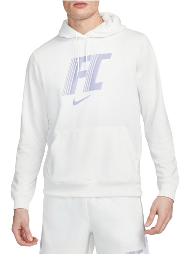 Dukserice Nike Dri-FIT FC Fleece Hoodie Bijela | dv9757-121