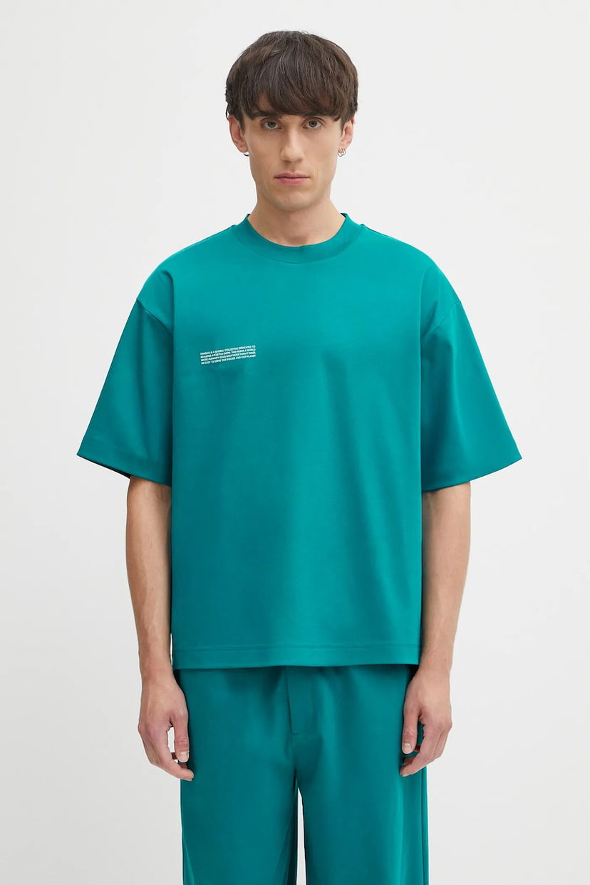 Majica kratkih rukava PANGAIA Pangaia DNA Oversized T-Shirt Zelena | 10002572