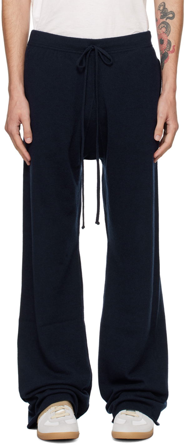 Trenirka Maison Margiela Navy Drawstring Sweatpants Crna | S50KA0649 M13060