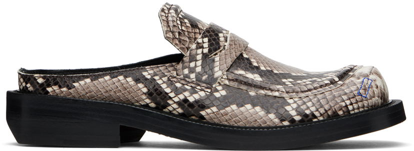 Odjeća ADER ERROR ADER error Curve MU02 Slip-On Loafers Siva | BLASSS202MU