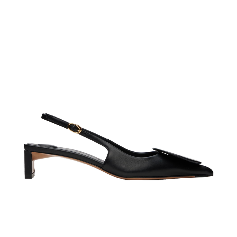 Tenisice i cipele Jacquemus Black Les Classiques 'Les slingbacks Duelo basses' Heels Crna | 24E241FO076-3073