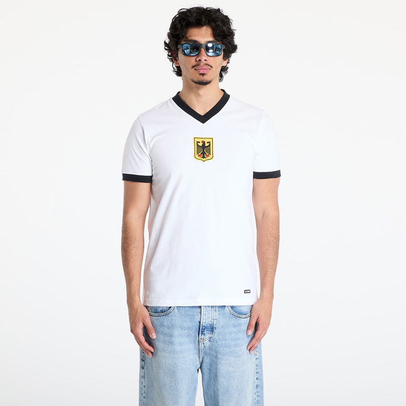 Majica kratkih rukava COPA COPA Germany 1970's Retro Football T-Shirt Bijela | 629-003