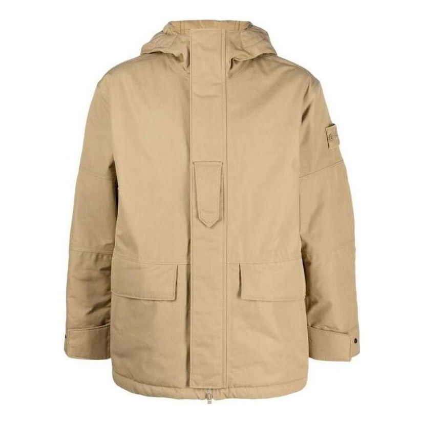 Parka Stone Island Ghost Hooded Parka Bež | 7915420F1-V0098