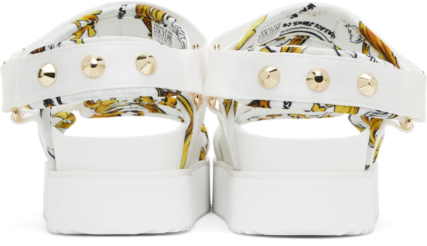 Tenisice i cipele Versace Versace Jeans Couture Beach Sandals Bijela | E78VA3SM2_EZS187, 1