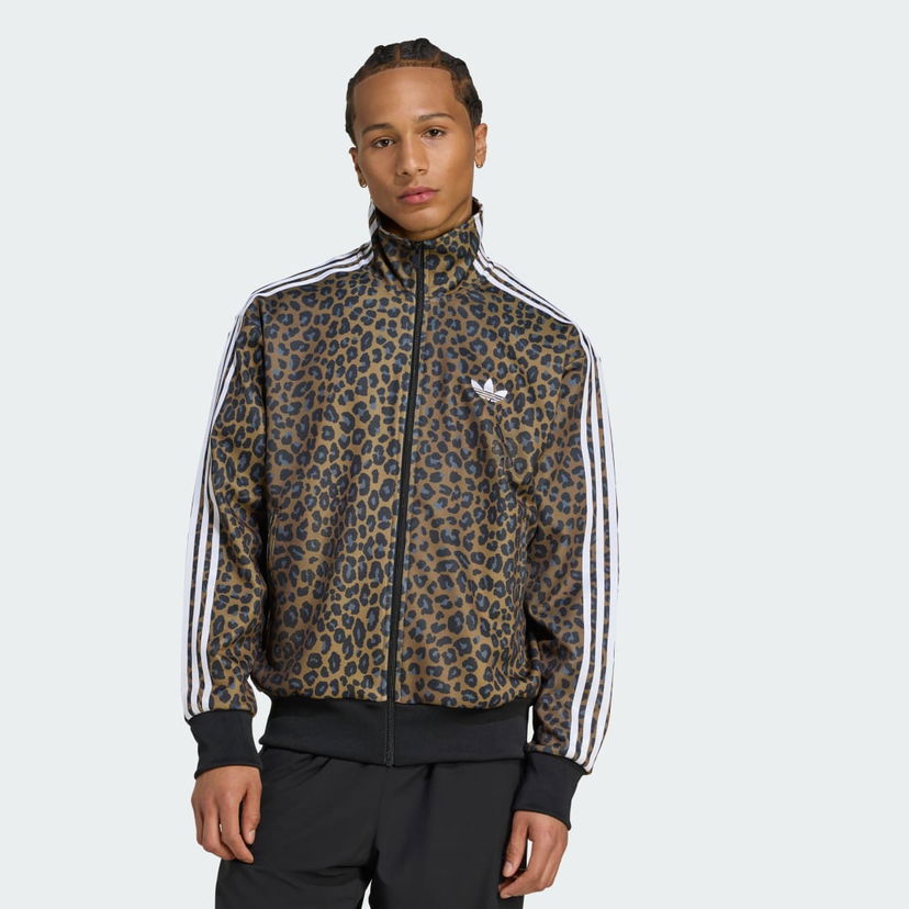 Trenerka adidas Performance Firebird Loose Leo Track Jacket Smeđa | JV7578