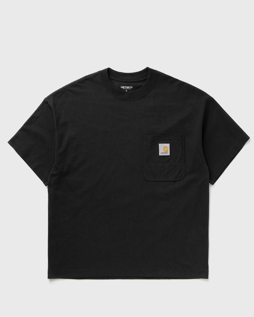 Majica kratkih rukava Carhartt WIP Short Sleeve Work Pocket T-Shirt Crna | I035523-89.XX