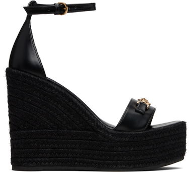 Tenisice i cipele Versace Medusa '95 Leather Wedge Sandals Crna | 1014100_DVT2P, 0
