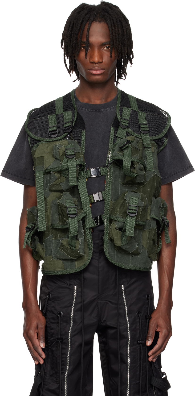 Prsluk Who Decides War Who Decides War Milly Cargo Vest Zelena | 1131320011SS25