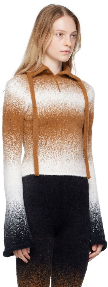 Džemper Ottolinger Ottolinger Gradient Fuzzy Knit Sweater Smeđa | 705902, 1