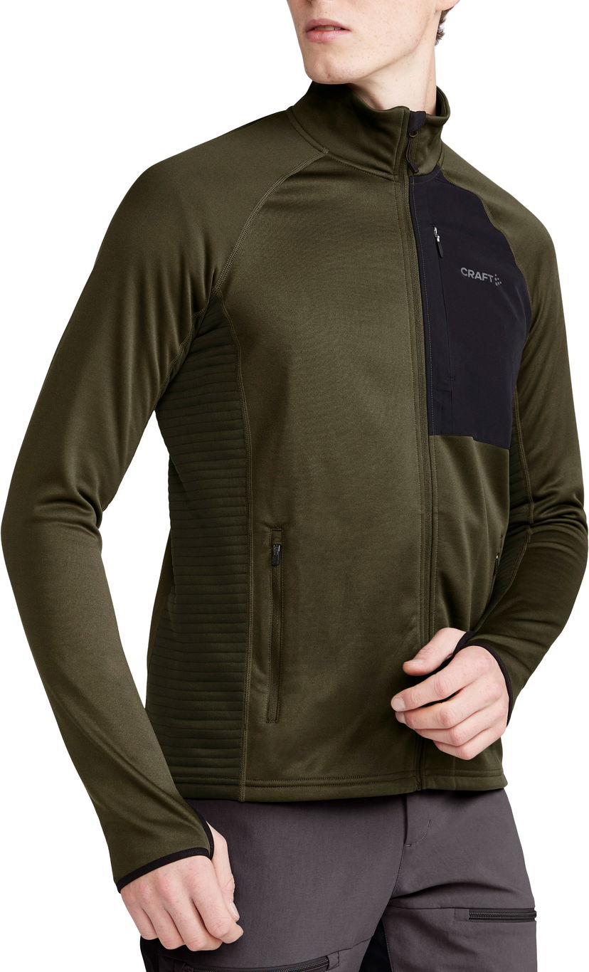 Dukserice Craft Tech Fleece Training Zelena | 1911662-680999